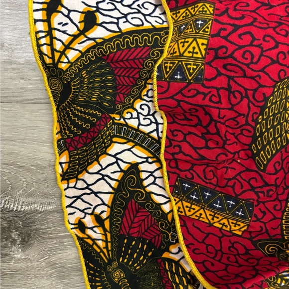 African Patterned Ruffle Skirt - Picture 4 of 6